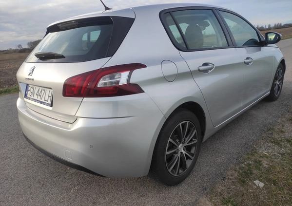 Peugeot 308 cena 29900 przebieg: 139000, rok produkcji 2013 z Kłecko małe 352